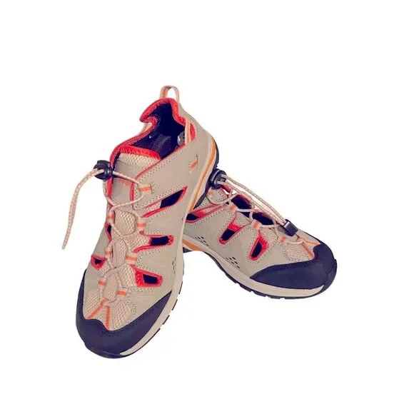 Women’s New Propet Piper beige / coral athleisure breathable tennis shoes size 7 - Picture 9 of 9